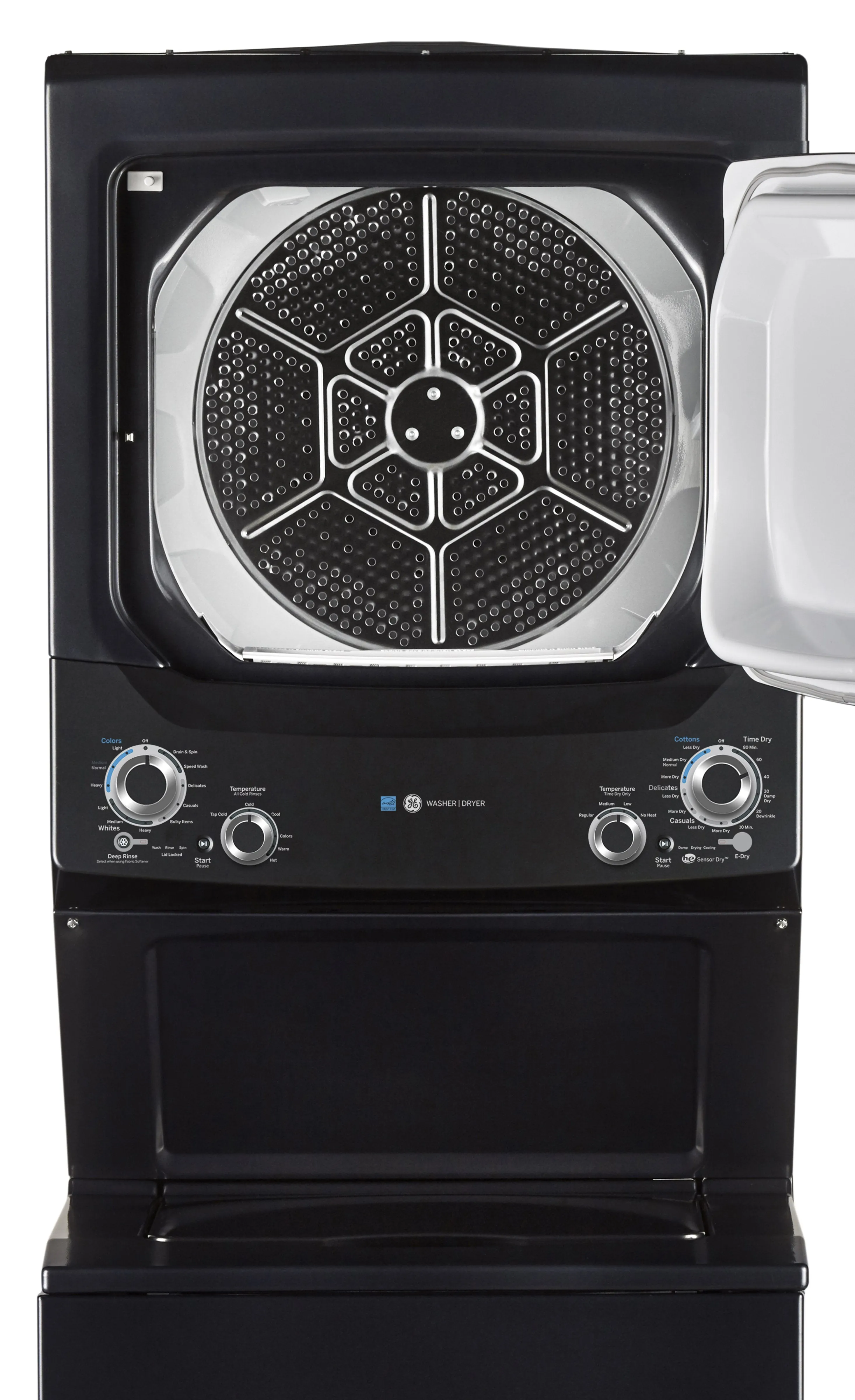 GE Diamond Grey Unitized Laundry Centre- GUD37EEMNDG