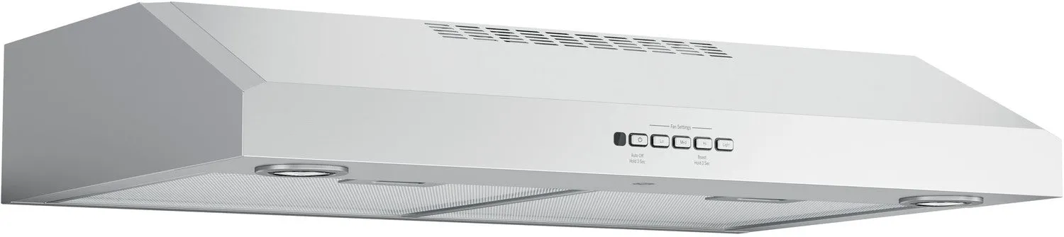 GE Stainless Steel 30" 310 CFM Under-the-Cabinet Range Hood - JVX5300SJSSC