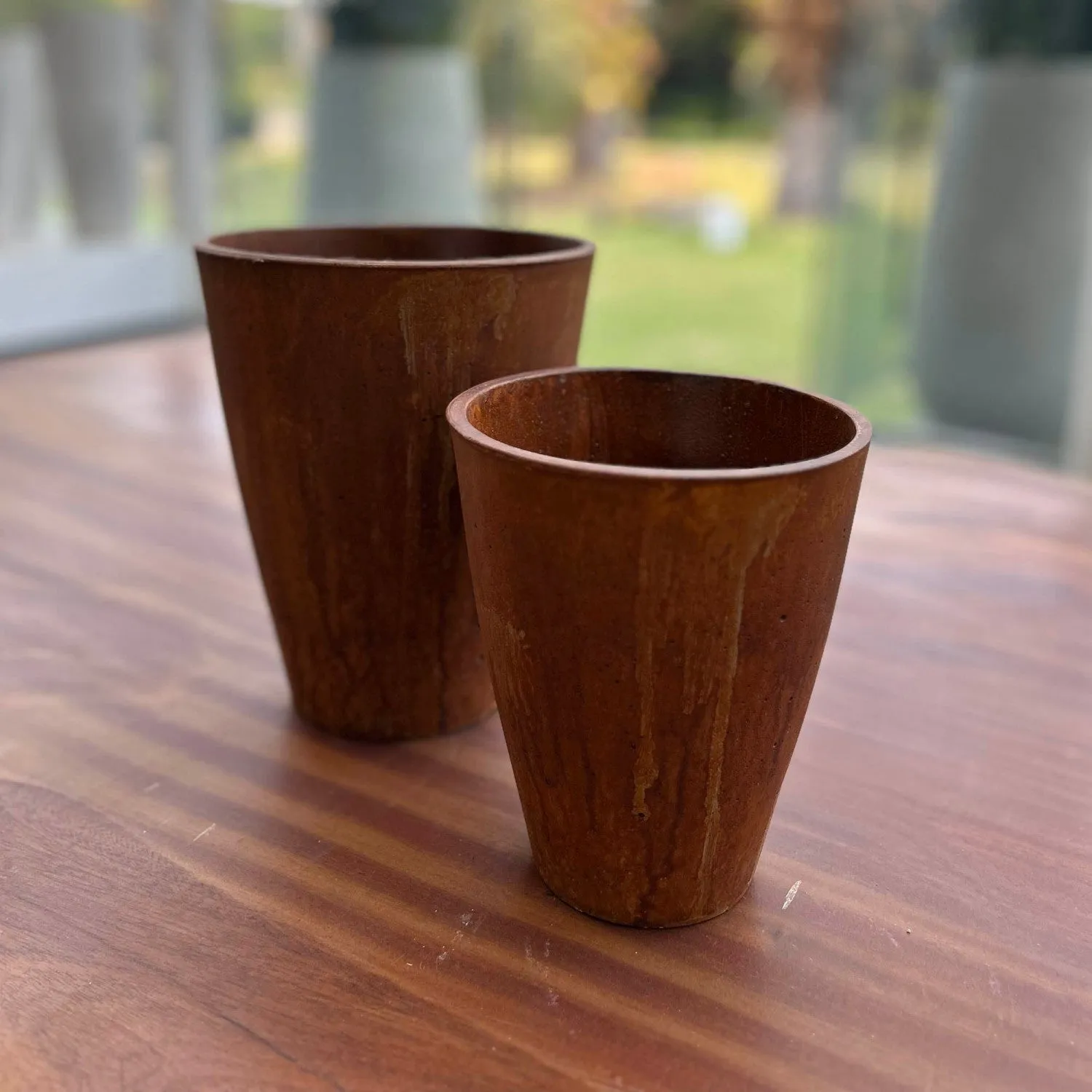 Heartholm Small Planter - Corten