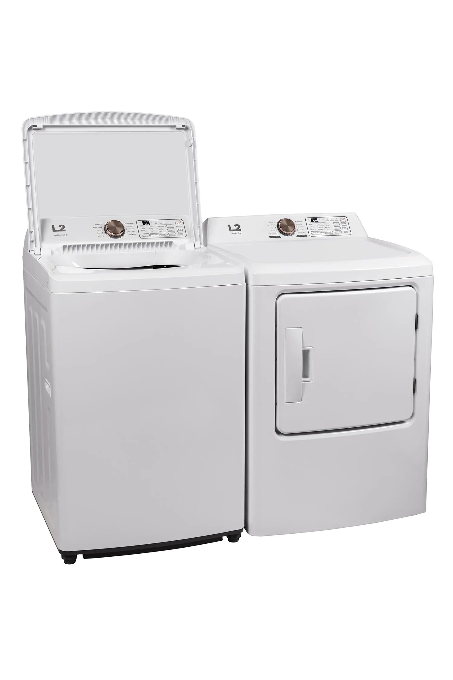 L2 White Electric Dryer (6.7 Cu. Ft) - LE43A3AWW