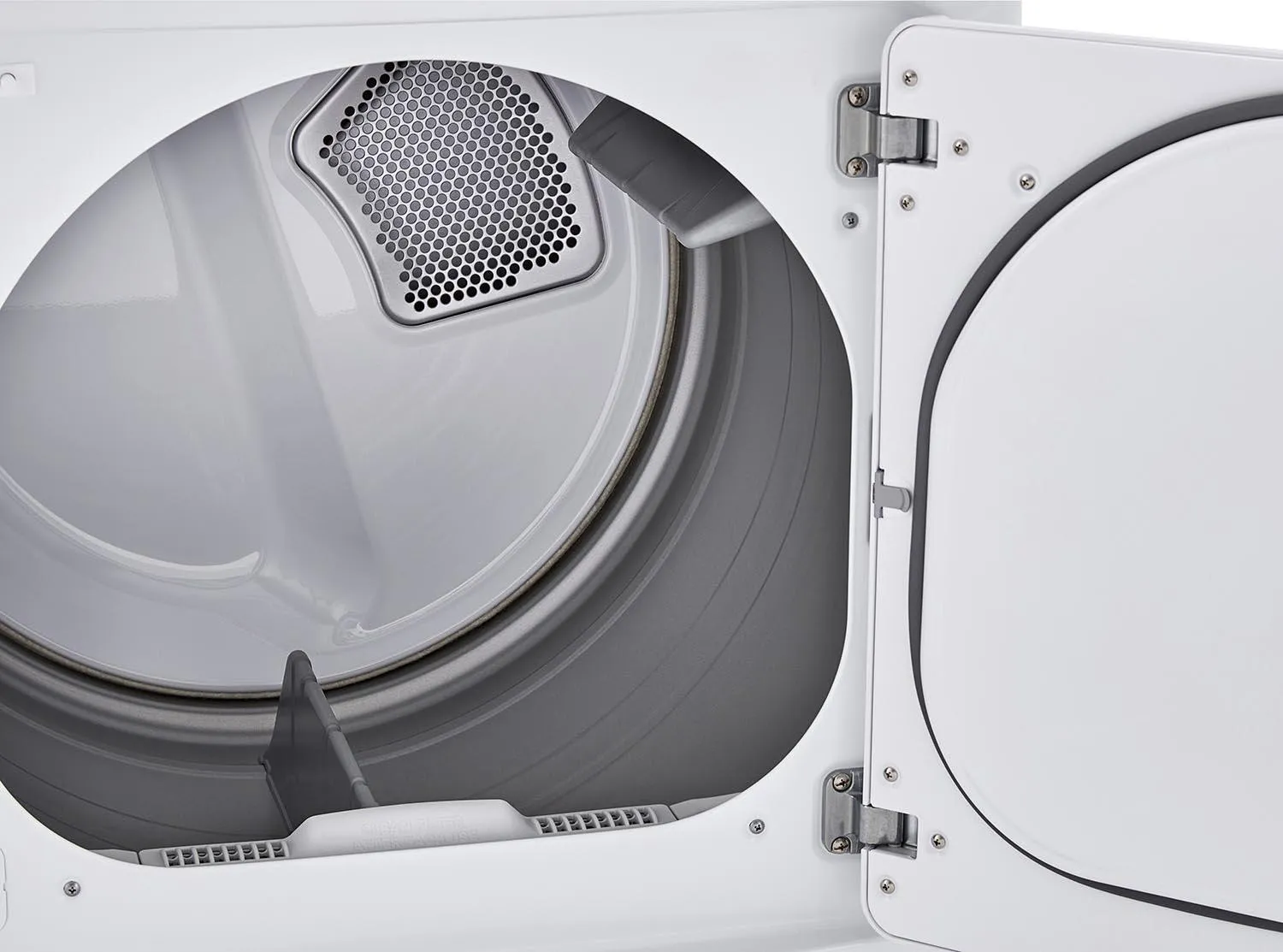 LG White Rear Control Energy Star Dryer with Sensor Dry (7.3 Cu. Ft) - DLE6100W