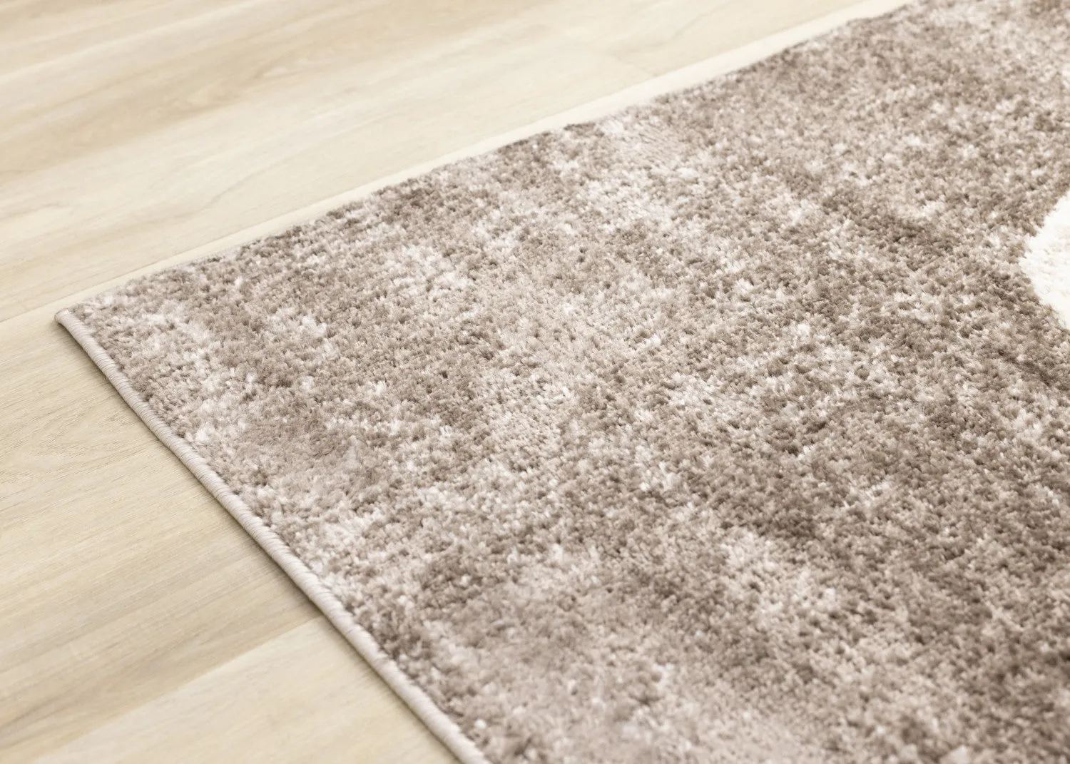 Maui Modern Geometric Area Rug - Grey Green Yellow - 5' X 8'