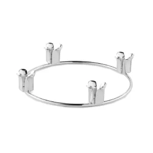 Root Advent Candle Ring - Silver