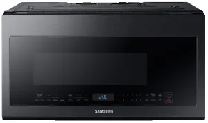 Samsung Black Stainless Steel Over-the-Range Microwave (2.1 Cu. Ft.) - ME21M706BAG/AC