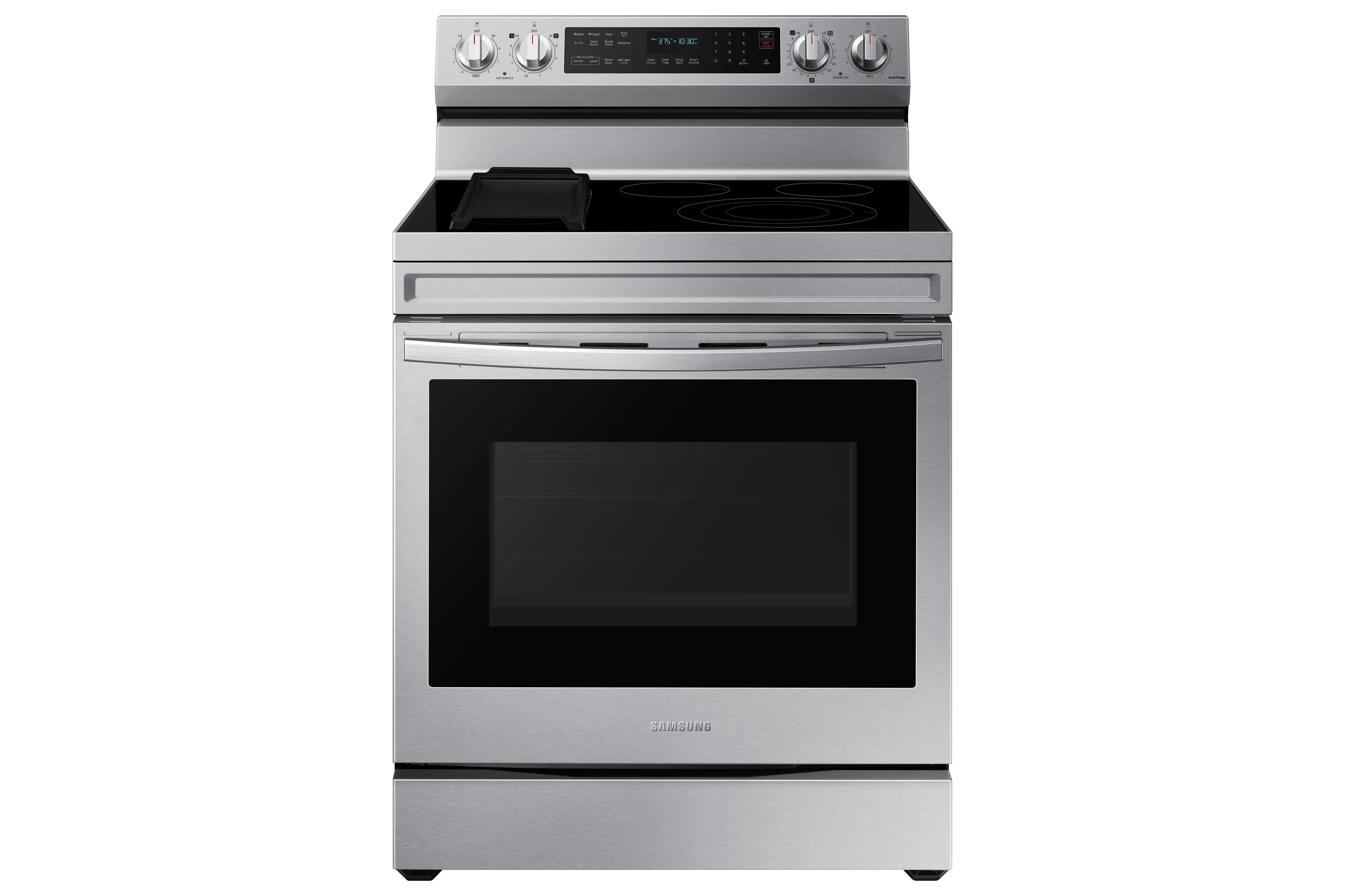Samsung Stainless Steel Freestanding Electric True Convection Range with Air Fry and Wi-Fi (6.3 Cu.Ft) - NE63A6711SS/AC