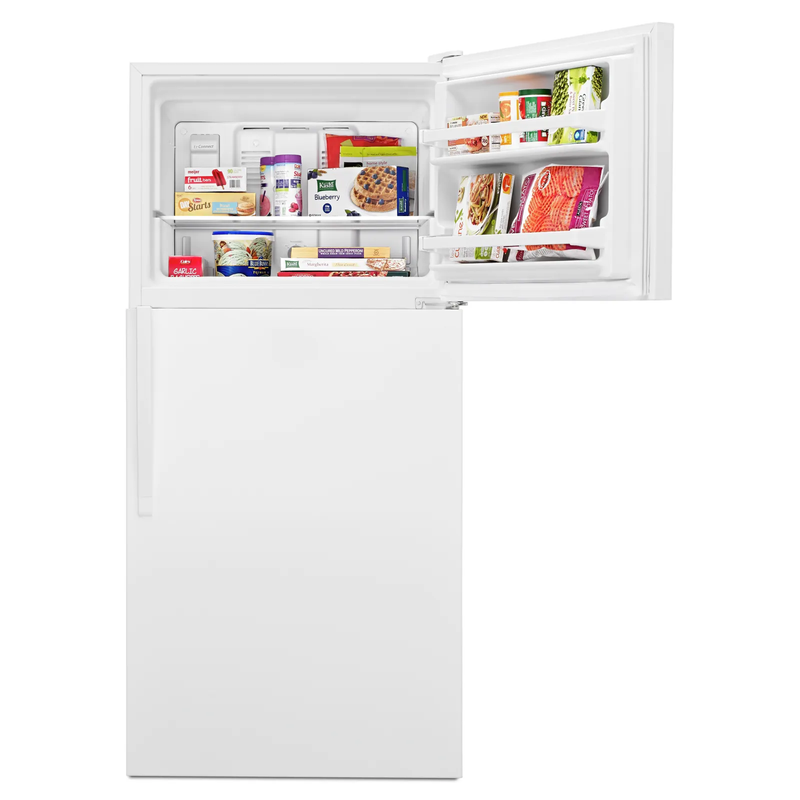 Whirlpool White Top-Freezer Refrigerator (18.2 Cu. Ft.) WRT318FZDW